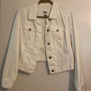 White Denim Jacket